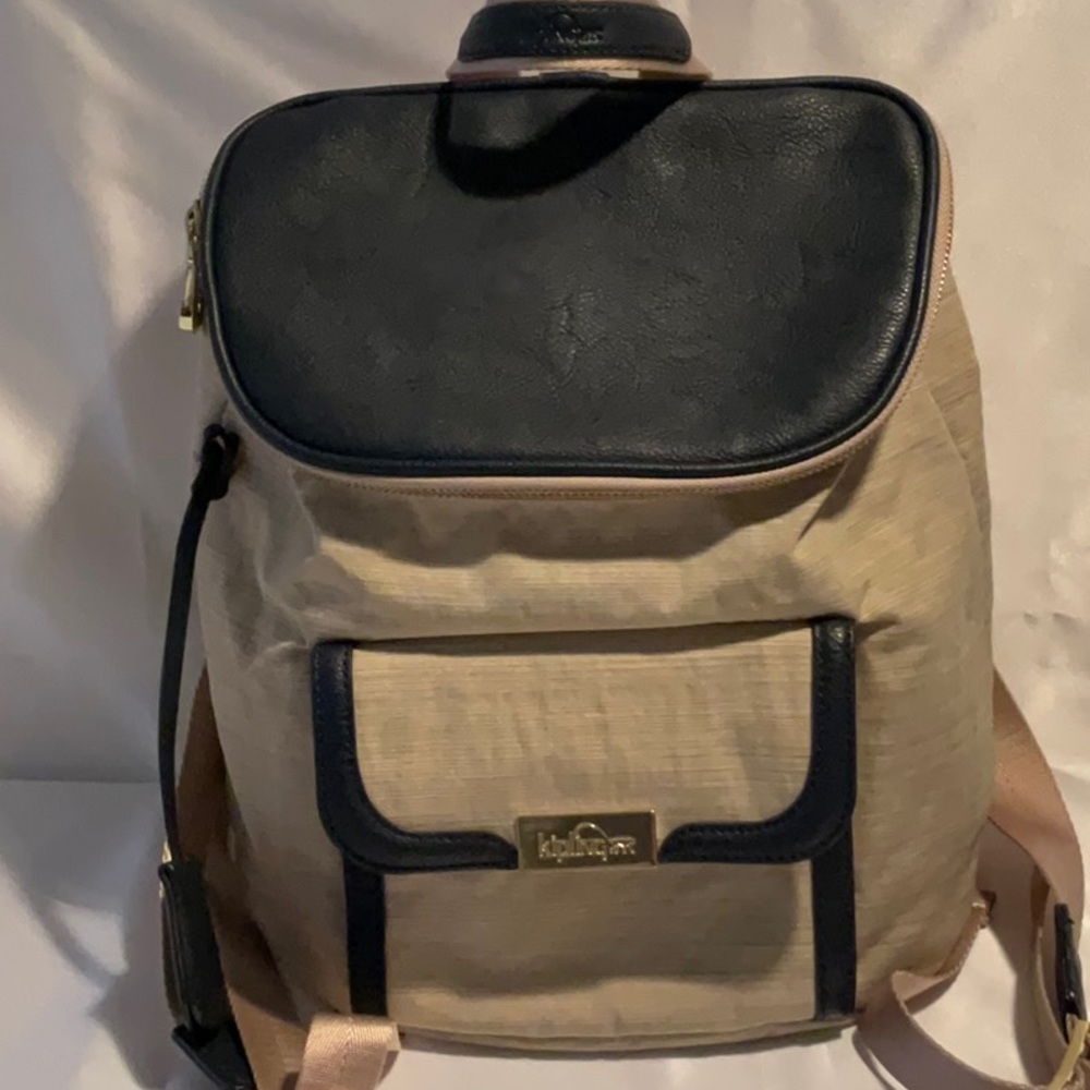 Kipling Verene   Nylon  Backpack Purse with Trim